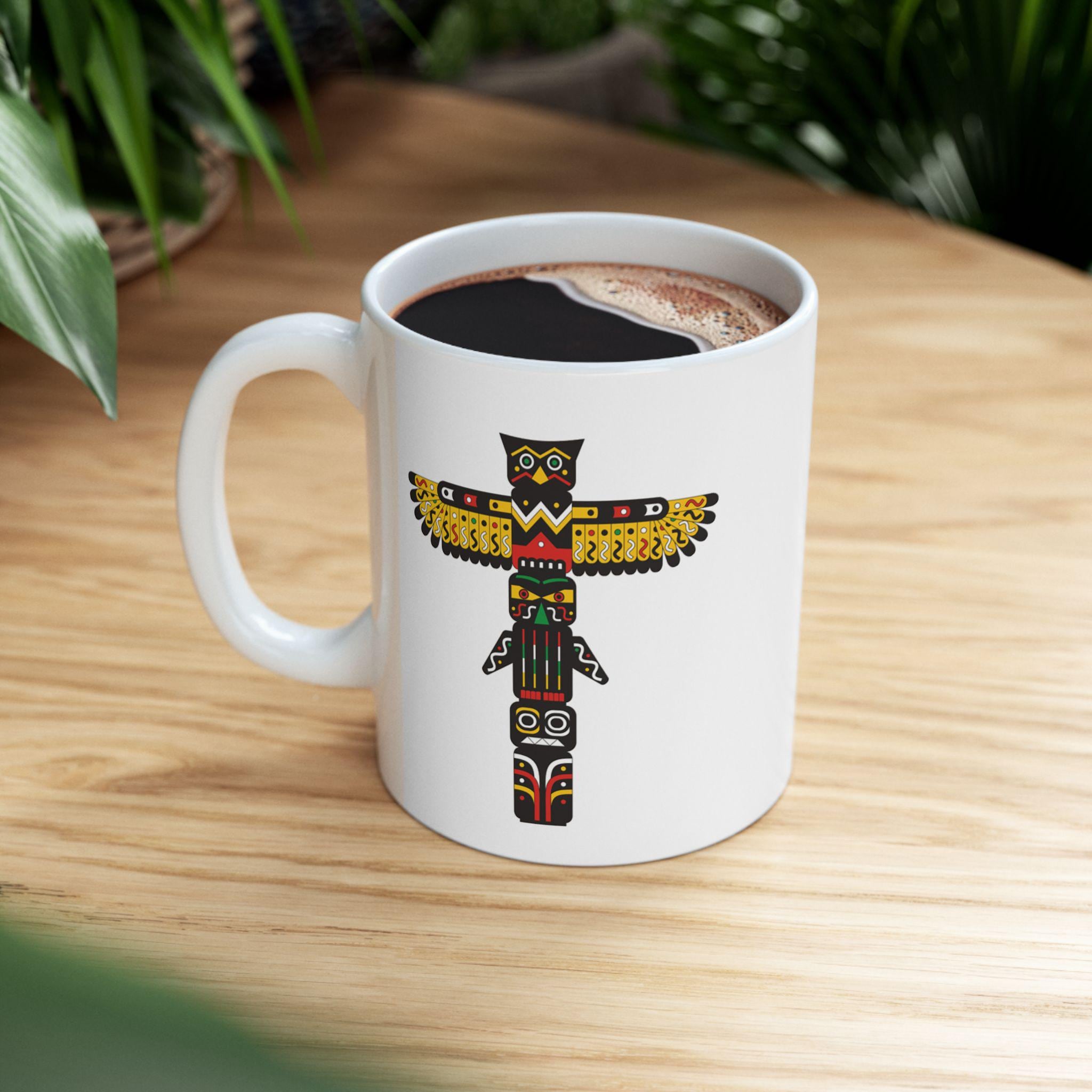 トーテムポールマグカップ - Etsy 日本