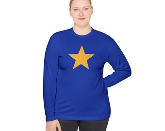 Star Shirt, Celestial Long Sleeve Tee, Cosmic Unisex T-Shirt, Space Theme Top, Galaxy Graphic Tee, Astronomy Shirt