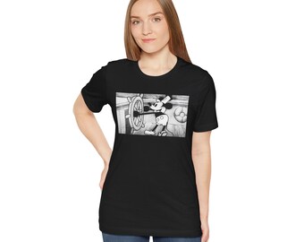 Camiseta Steamboat Willie: Camiseta vintage de Mickey Mouse
