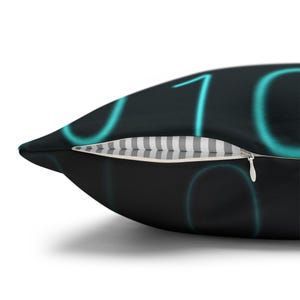 Binär Code Kissenbezug | Polyester quadratischer Kissenbezug Bild 19