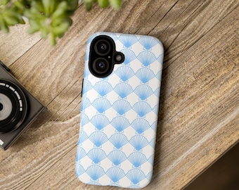 Blue Shell Pattern phone case | Tough Case