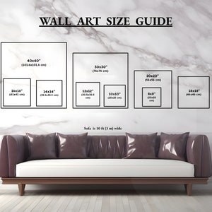 Square Wall Art Size Guide Frame Size Guide Print Size Guide Digital Print Size Guide Wall Art Ratio Guide Art Size Guide Digital Download