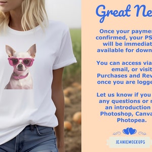 Fall Gildan G640 White T-Shirt Mockup | Autumn Lifestyle Unisex T-Shirt Mockups | High Resolution | Instant Download