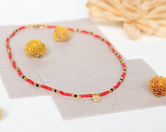 Handgemaakte sieraden - ketting - bohemian - kralen - gemaakt met liefde en passie