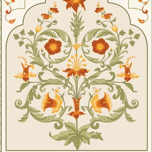 Buy Rajasthani Jharokha Arches Wallpaper Mural for Home Decor, Luxury ...