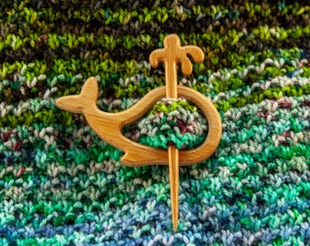 Whale hello there! - 1 super adorable shawl pin