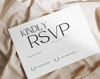 Personalisierbar, DIY, Hochzeitseinladung, Antwortkartenvorlage, Western Hochzeit auf dem Bauernhof, Canva Design, westliche Hochzeitseinladung, digitaler Download