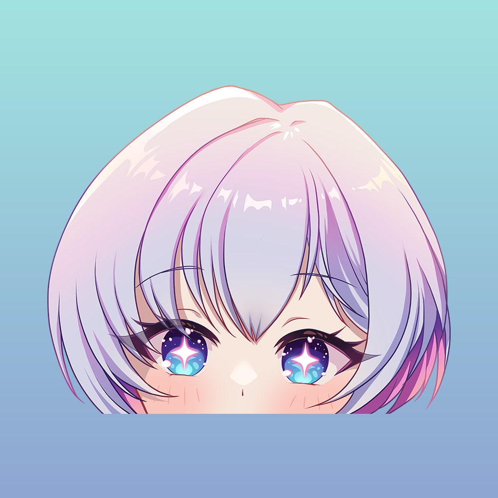Lilith (Liliweiss) Window Holo Peeker 5" Car Decal Sticker | Goddess of Victory: Nikke