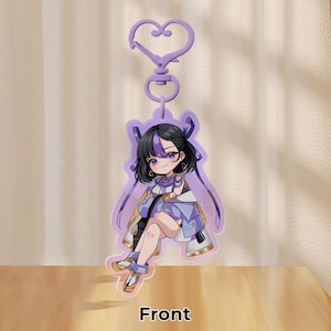 PREORDER Syuen CEO of Missilis Chibi 7cm Acrylic Charm Keychain | Goddess of Victory Nikke