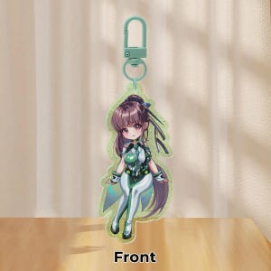 Eve Stellar Blade Collab 7cm Acrylic Charm Keychain | Goddess of Victory Nikke