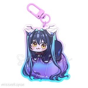 Siren Little Mermaid Doro 2.75&quot; Acrylic Charm Keychain | Goddess of Victory Nikke