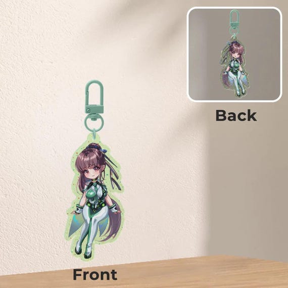 Eve Stellar Blade Collab 7cm Acrylic Charm Keychain | Goddess of