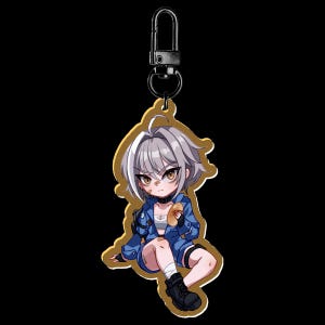 Mori Chibi 2.5&quot; Double-sided Acrylic Charm Keychain | Goddess of Victory Nikke