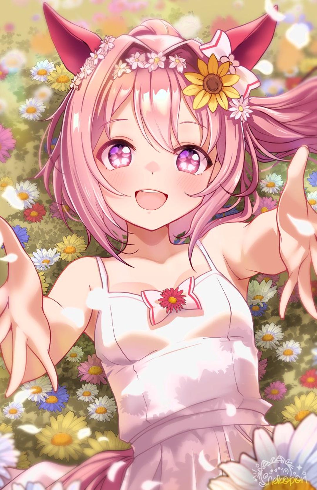 Haru Urara in Flowers 11x17