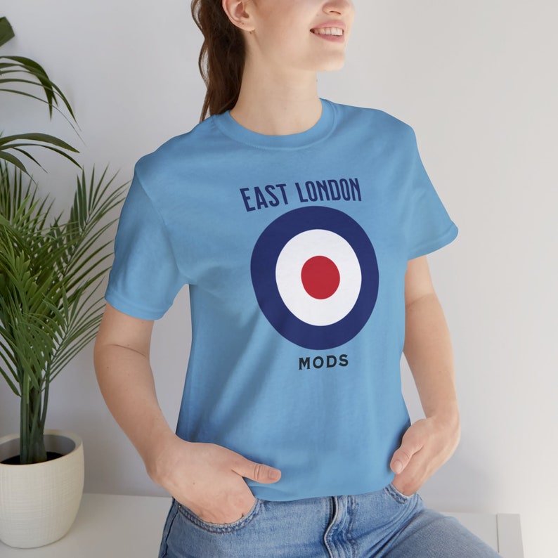 East London Mods Target Tshirt Classic Rock Music T Shirt Ska Trojan ...
