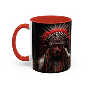 Cool Native Indian Mug Homeland Security Cup Roots Pride Gift Indigenous Pride CoffeeCup Freedom Explore 1492 Beaker