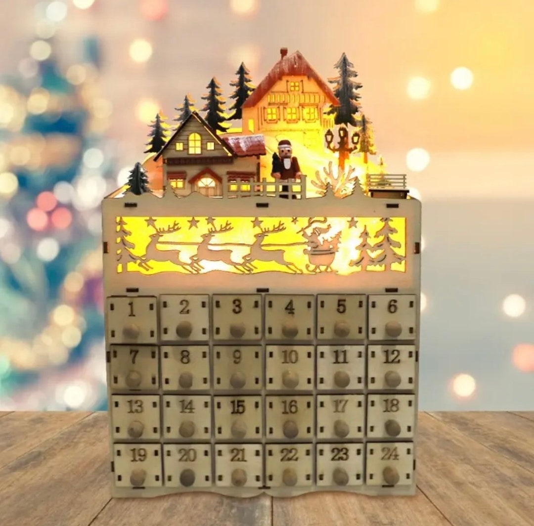wooden-advent-calendar-with-light-decor-etsy