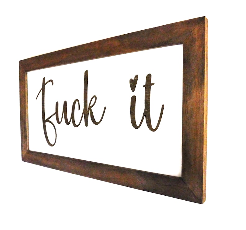 Inspirational Funny Rustic Home Sign Funny Home Decor Funny Wood Sign ...