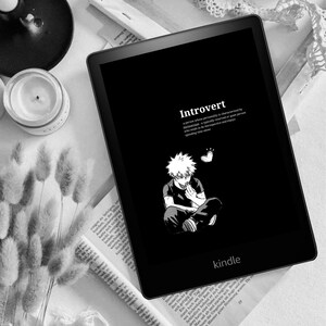 Kindle | Kindle Lock Screen | Introvert
