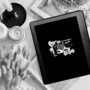 Kindle Oasis | Kindle Lock Screen | Emotional Support Kindle