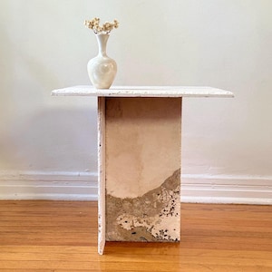 Travertine Table