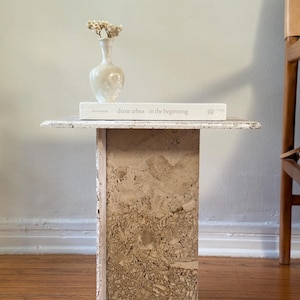 Travertine Table
