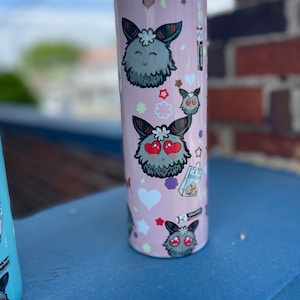 mothman tumbler with original designs