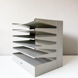 Vintage industrial letter tray by Gispen