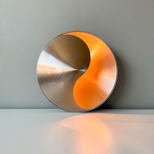 Vintage Raak C-1636 Yin Yang wall lamp