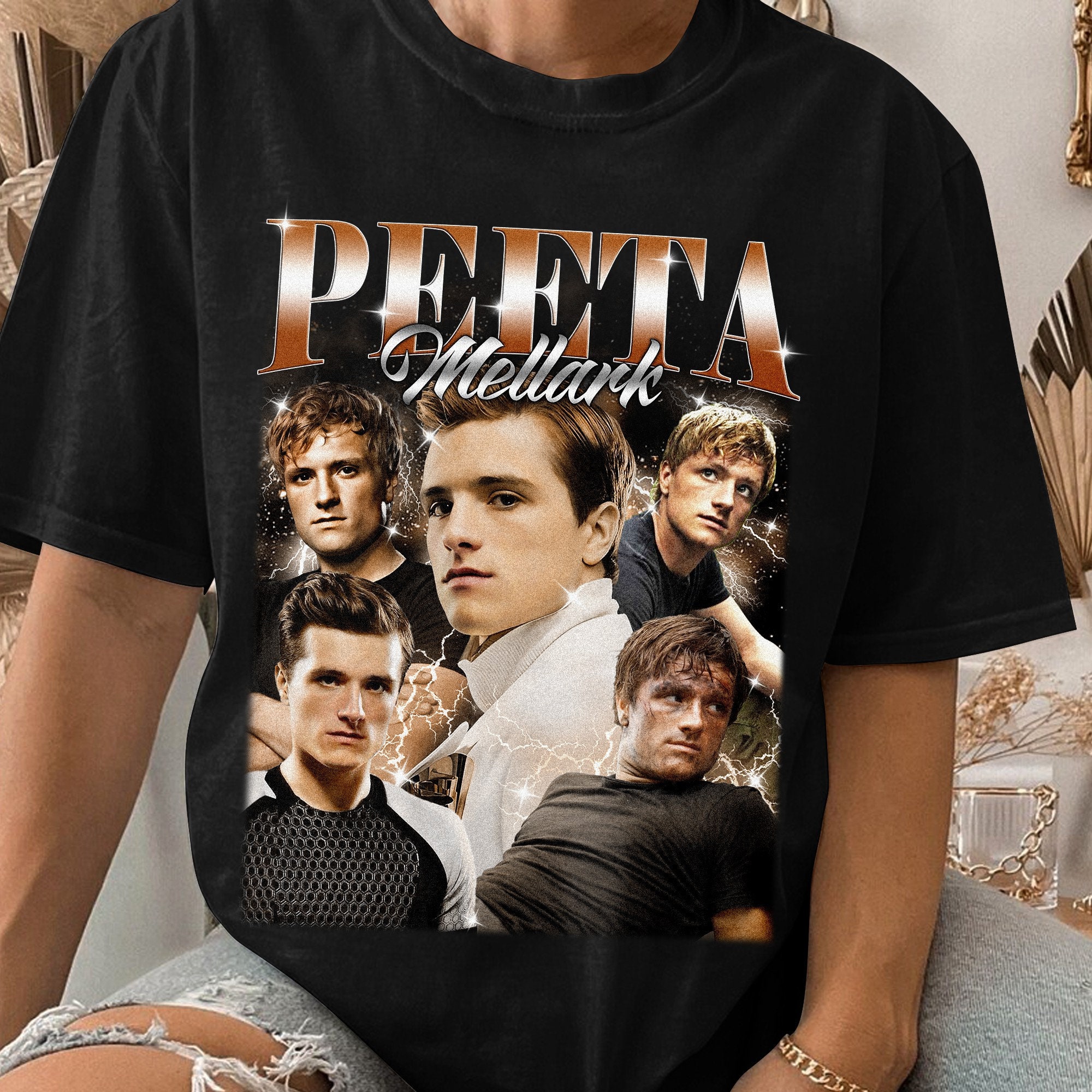 Peeta Mellark Vintage Unisex Shirt Limited Peeta Mellark Vintage T-shirt,  Gift Unisex T-shirt, Best Peeta Mellark Unisex T-shirt Sweatshirt 
