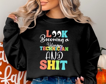Dierenarts Tech Shirt, Dierenarts Technicus Tshirt, Dierenarts Tech Gift, Veterinaire Gift, Afstudeercadeau voor Dierenarts Student, Dierenarts Sweatshirt