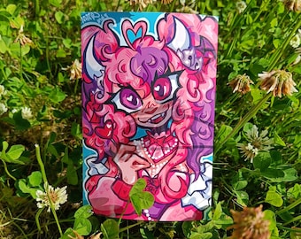 Cotton candy Ironmouse pin / print [LAST STOCK]
