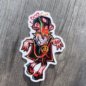 Splatoween Shiver vinyl sticker