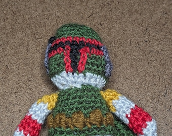 Boba Fett crochet amigurumi