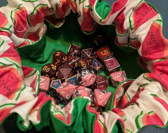 Watermelon Dice Bag