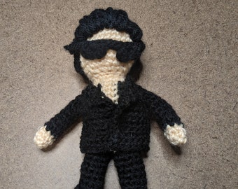 Ian Malcolm Jurassic Park amigurumi