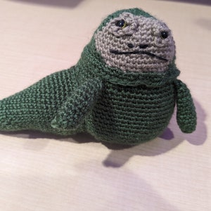 Jabba the Hutt crochet amigurumi from Star Wars