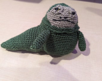 Jabba the Hutt crochet amigurumi from Star Wars
