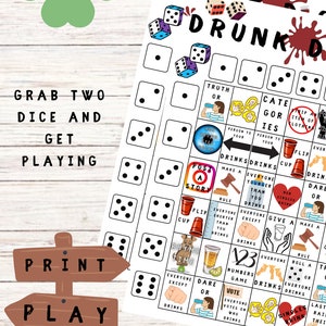 Drunk Dice Drinking Game