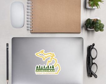 Michigan Trail Runners Logo Stickers