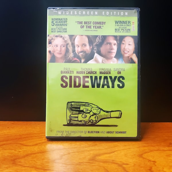 Sidways - DVD Movie Film (Paul Giamatti, Thomas Haden Church, Virginia Madsen, Sandra Oh)