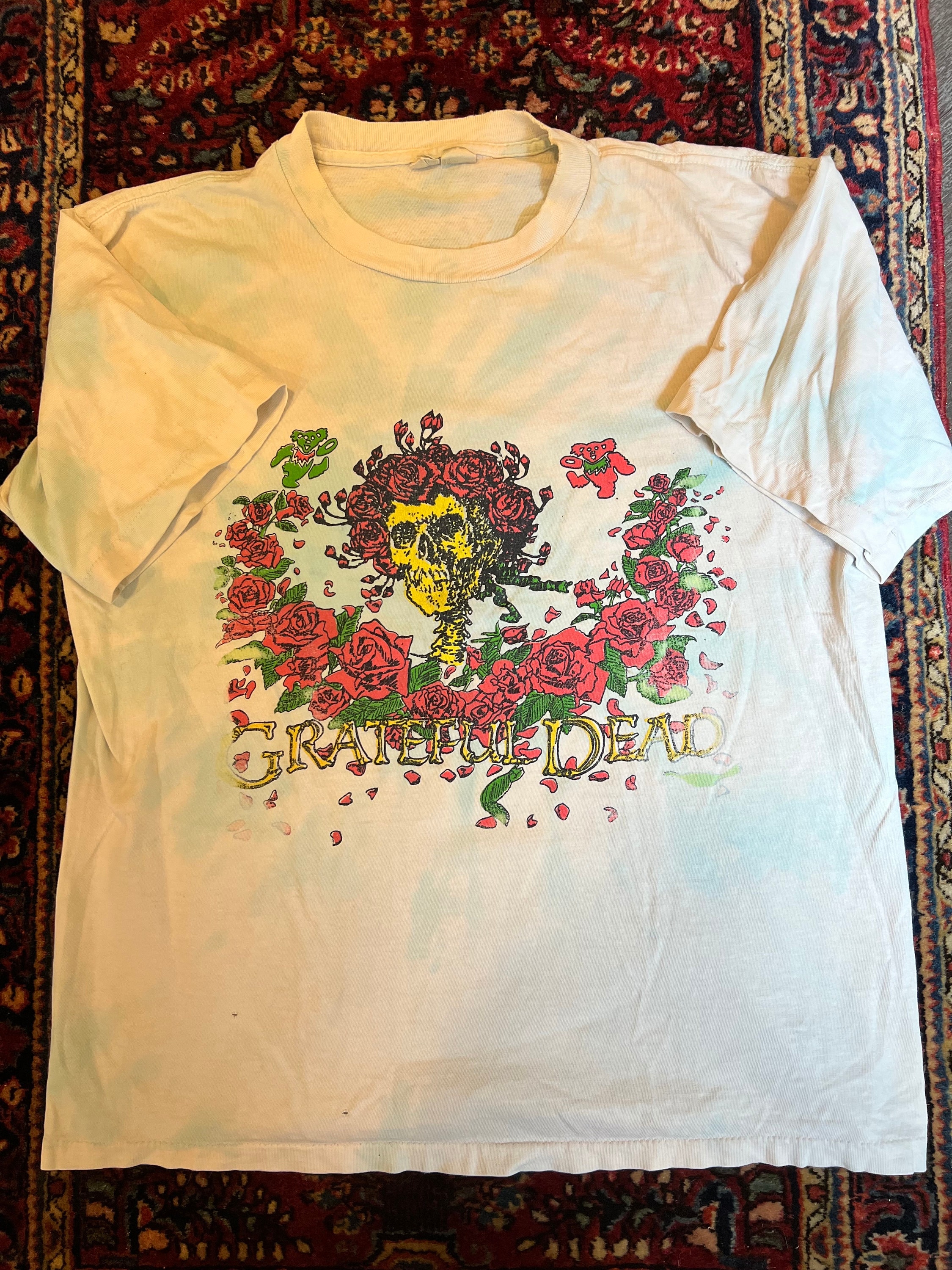 Grateful Dead 1989 FALL TOUR Tシャツ Vintage Grateful Dead 1989 Fall Tour Tree Of Life 2-Sided