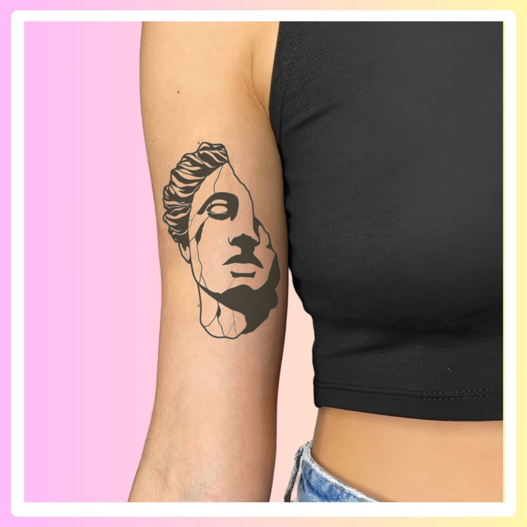 Ultrarealistic Semipermanent Tattoo That Lasts up to Two Etsy