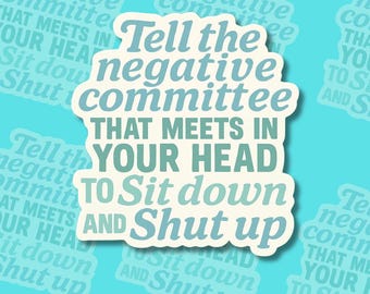 心に響く名言集 - ネガティブなことを伝えよう委員会 - ビニールまたはマグネット