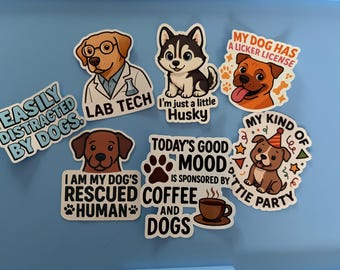 ペットステッカービニールセット｜犬の面白い名言