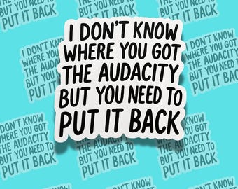 大胆な引用ステッカー：皮肉なユーモア、ラップトップ用デカール