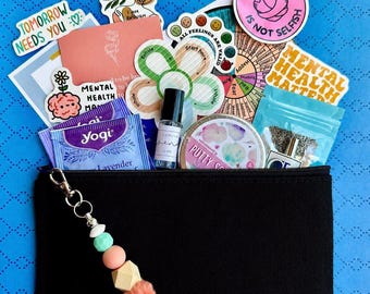 Coping Skills Essentials Box | Therapist-Designed for Anxiety and Stress Care | Mental Health Self-Care