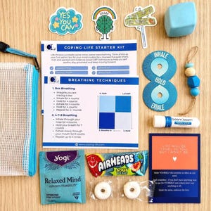 Self Care Gift Box | Therapist Designed Calm Kit | Sensory Tools for Stress Relief & Emotional Wellness