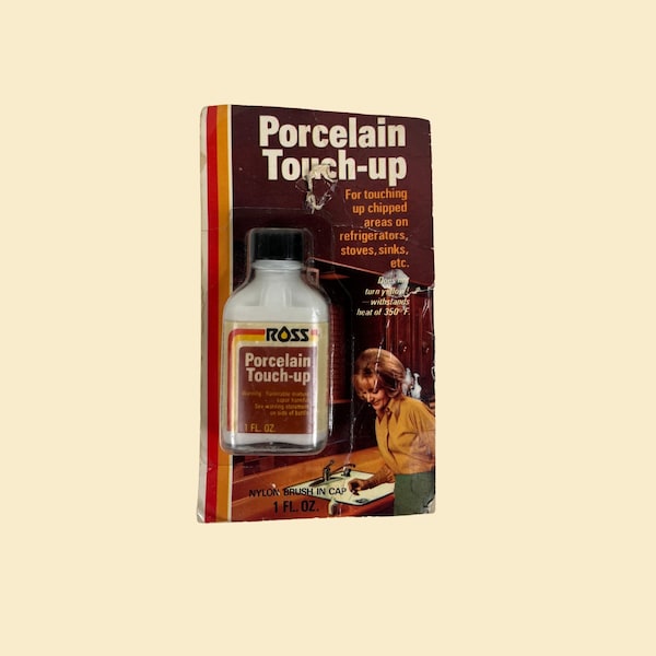 Vintage Ross Porcelain Touch-up, 1 Fl Oz, New Old Stock