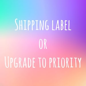 配送ラベルまたは優先配送へのアップグレード